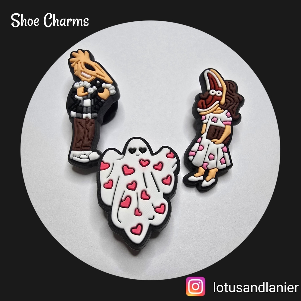 Shoe Charms Beetlejuice Set Of 3